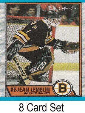 Rejean Lemelin Hockey Card Collection
